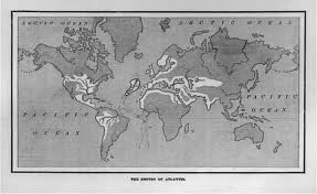 map of Atlantis 1882